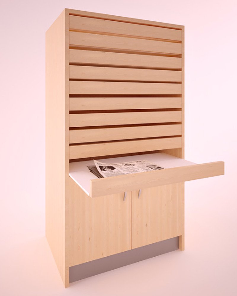 Кашпо деревянное