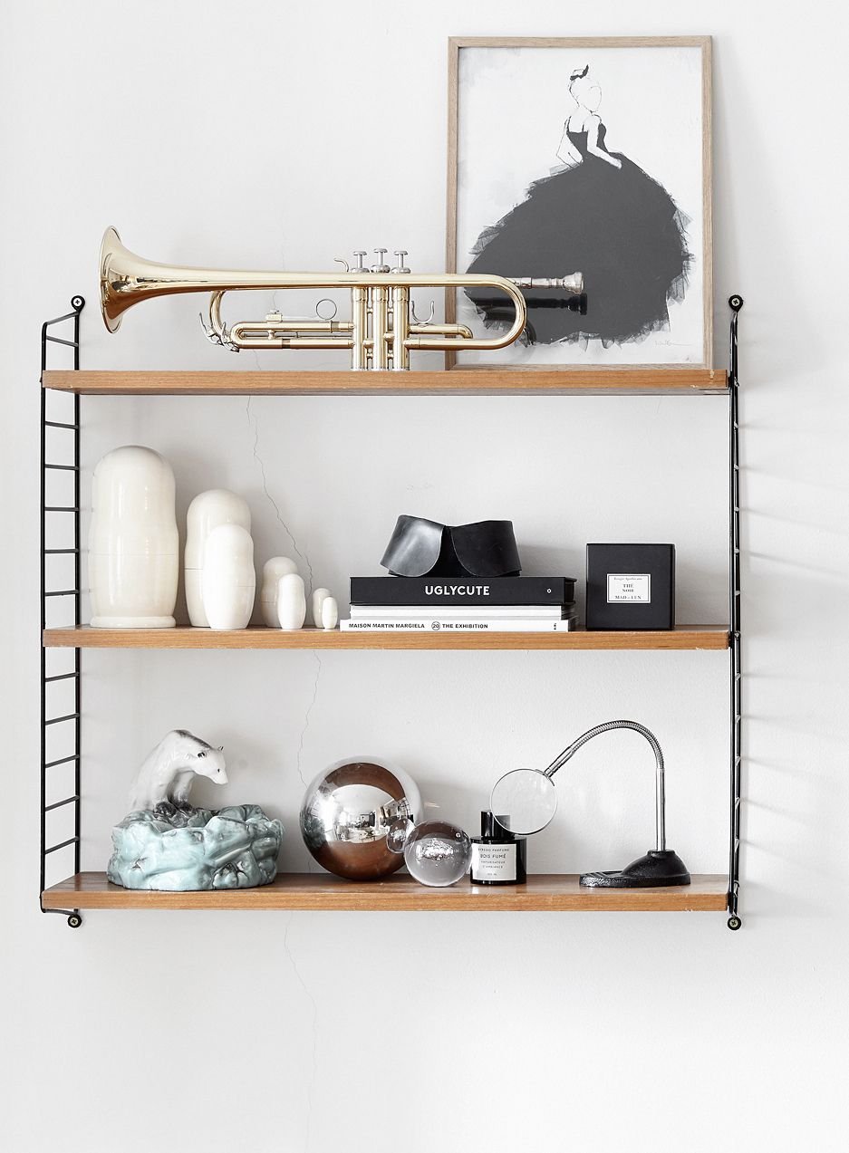 Полки на струнах