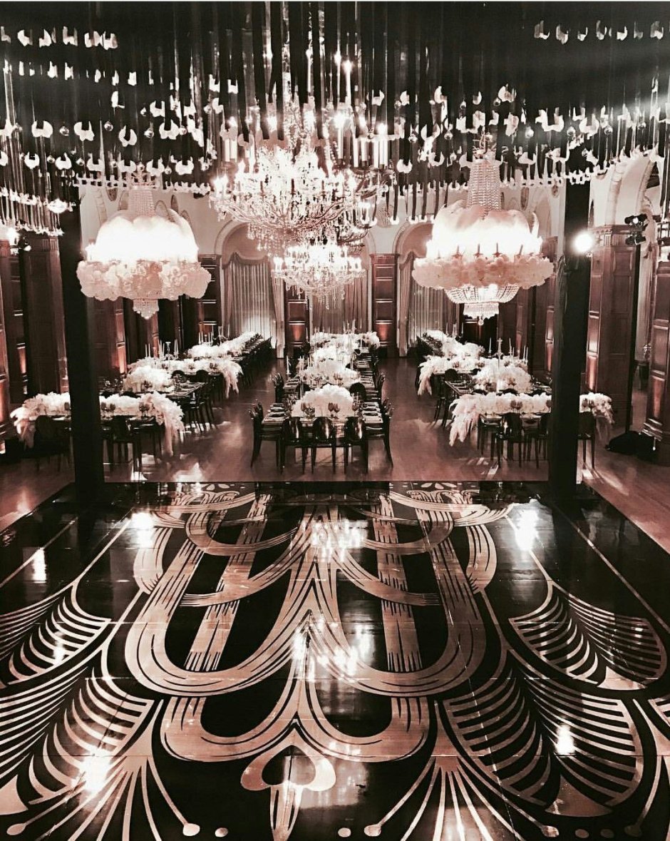 Буазери ар деко золото