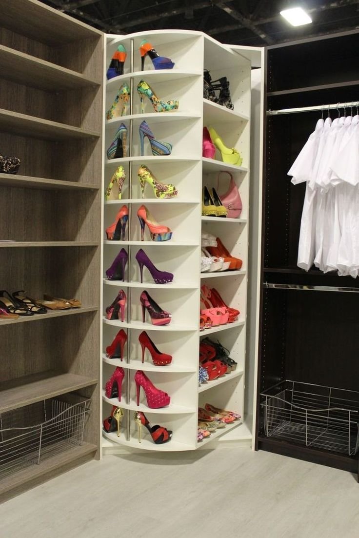 Шкаф для обуви крутящийся