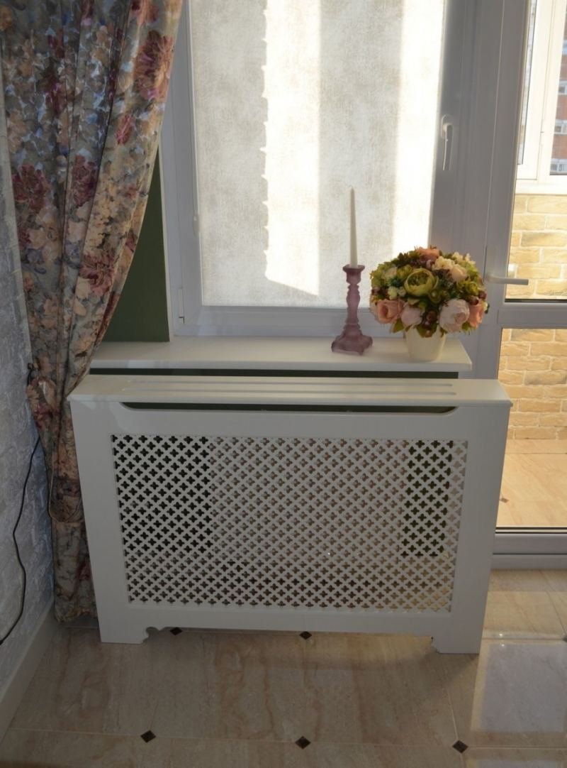 Короб для батареи отопления