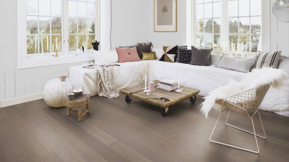 Boen дуб Stonewashed old Grey