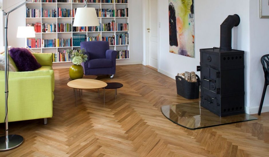 Паркет английская елка в интерьере