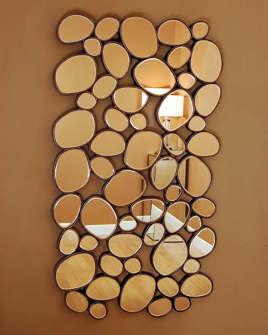 Панно из кусочков зеркала