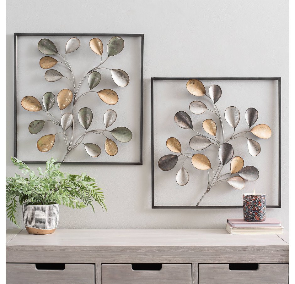 Панно из кусочков зеркала