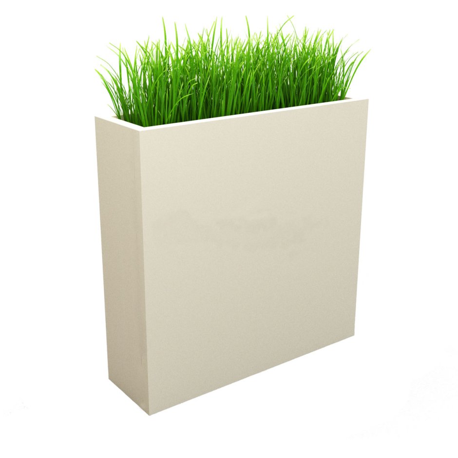 Декоративное напольное кашпо "Blanca Gloss"