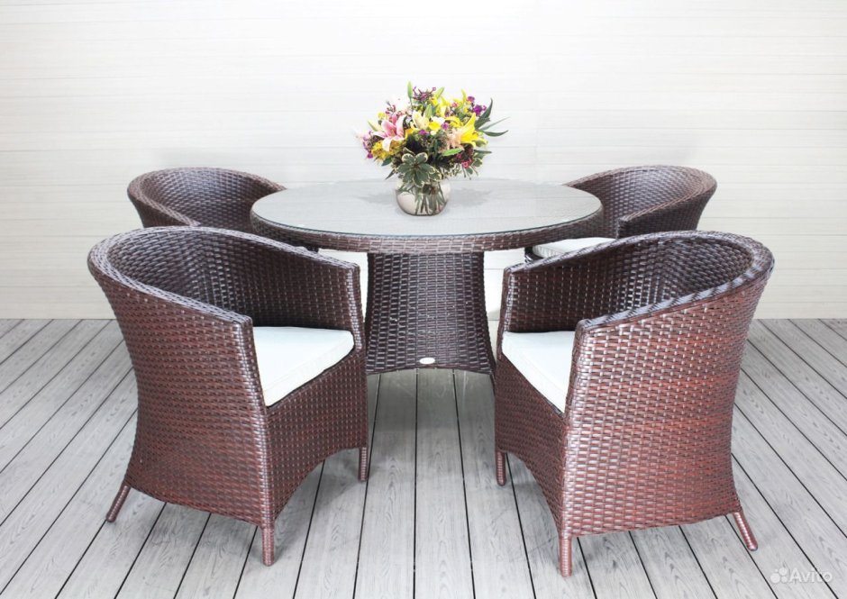 Набор садовой мебели Кения полиротанг