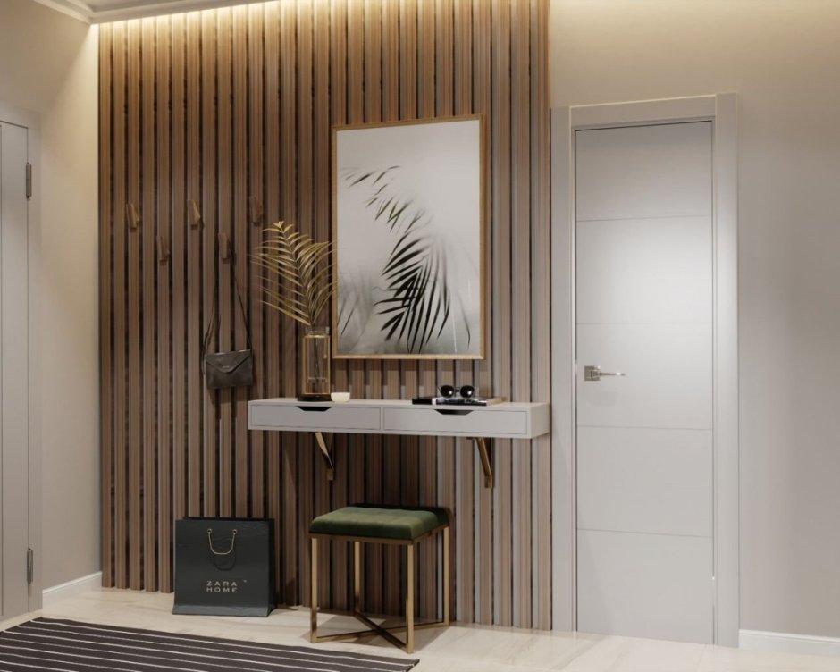 Переделка комода рейками