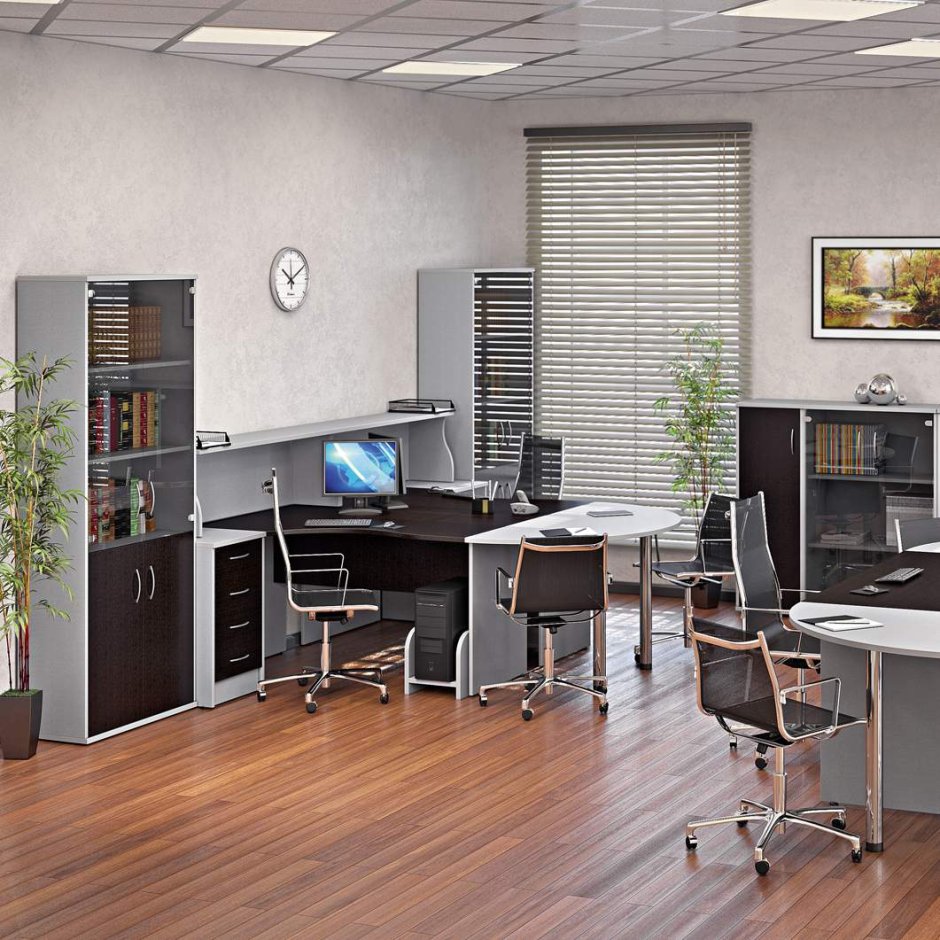 Кабинет руководителя мебель