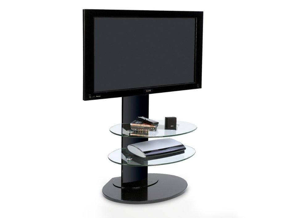 Тумбы под телевизор современные черные