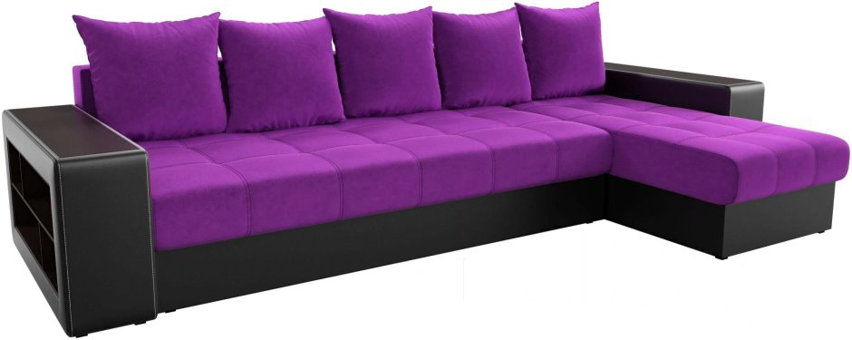 Диван серо бирюзовый