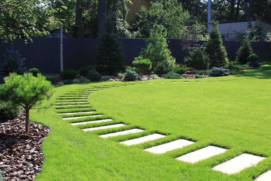 Стильные дорожки в саду