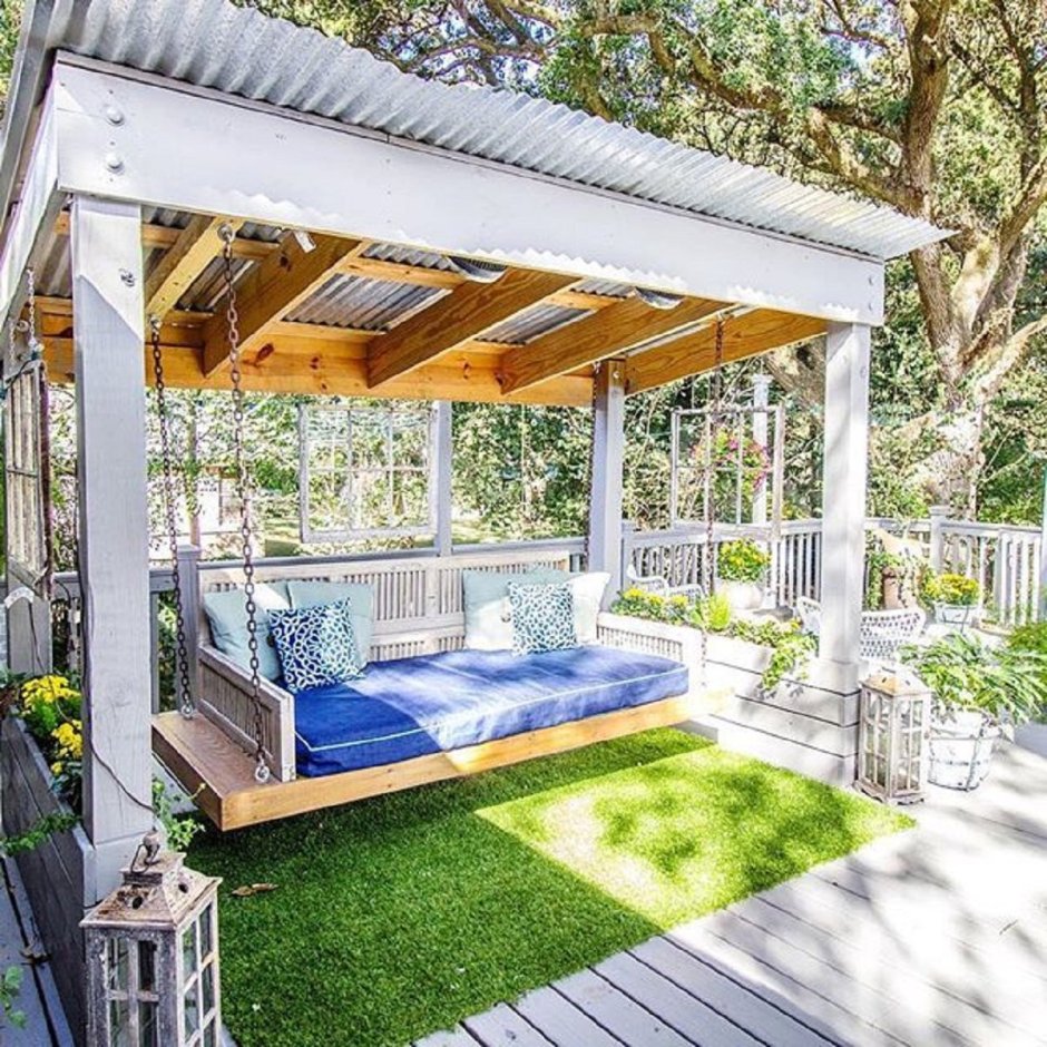 Летняя веранда на даче