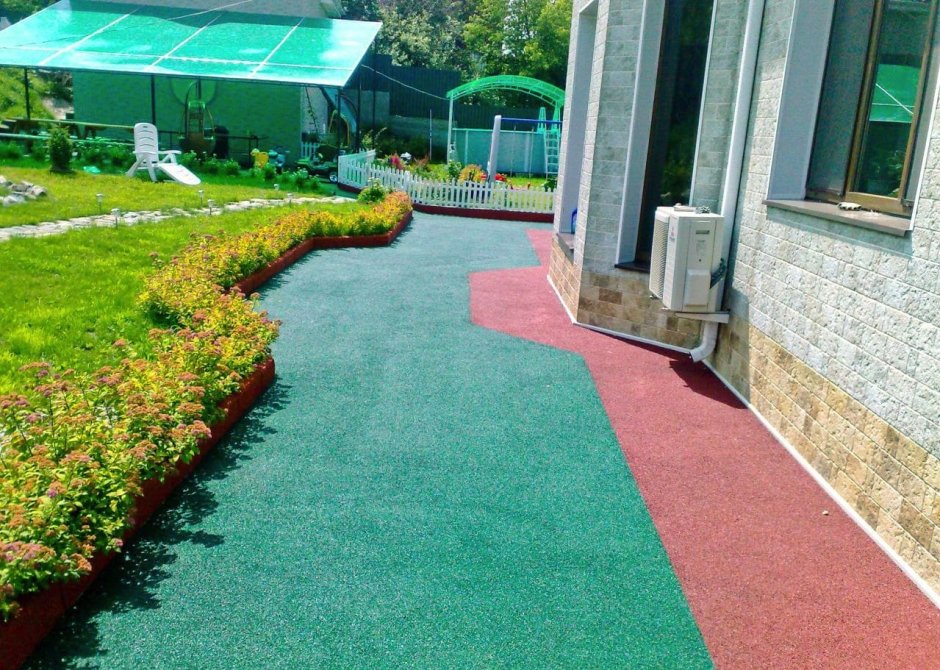 Резиновое покрытие для дорожек