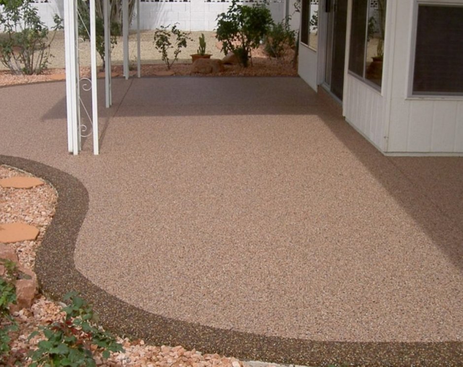 Дорожки каменный ковер