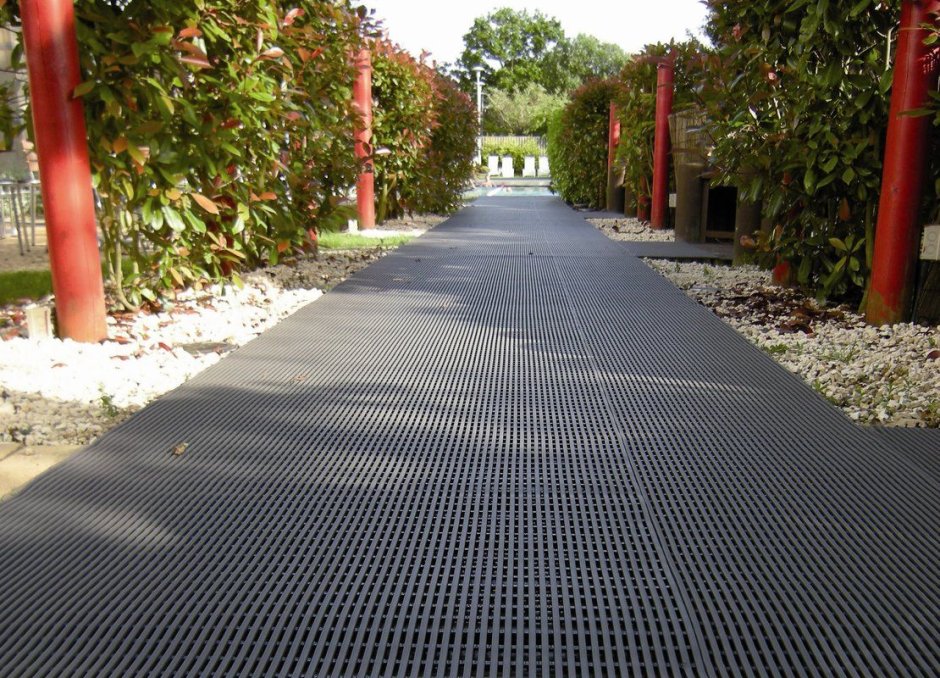 Пластиковые садовые дорожки