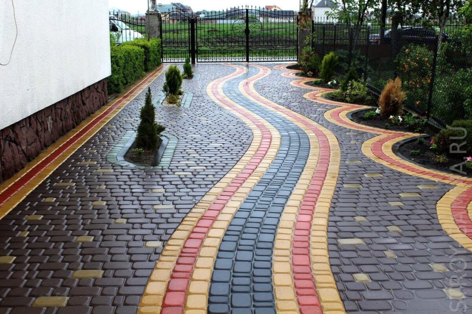 Плитка тротуарная besser: "брусчатка"