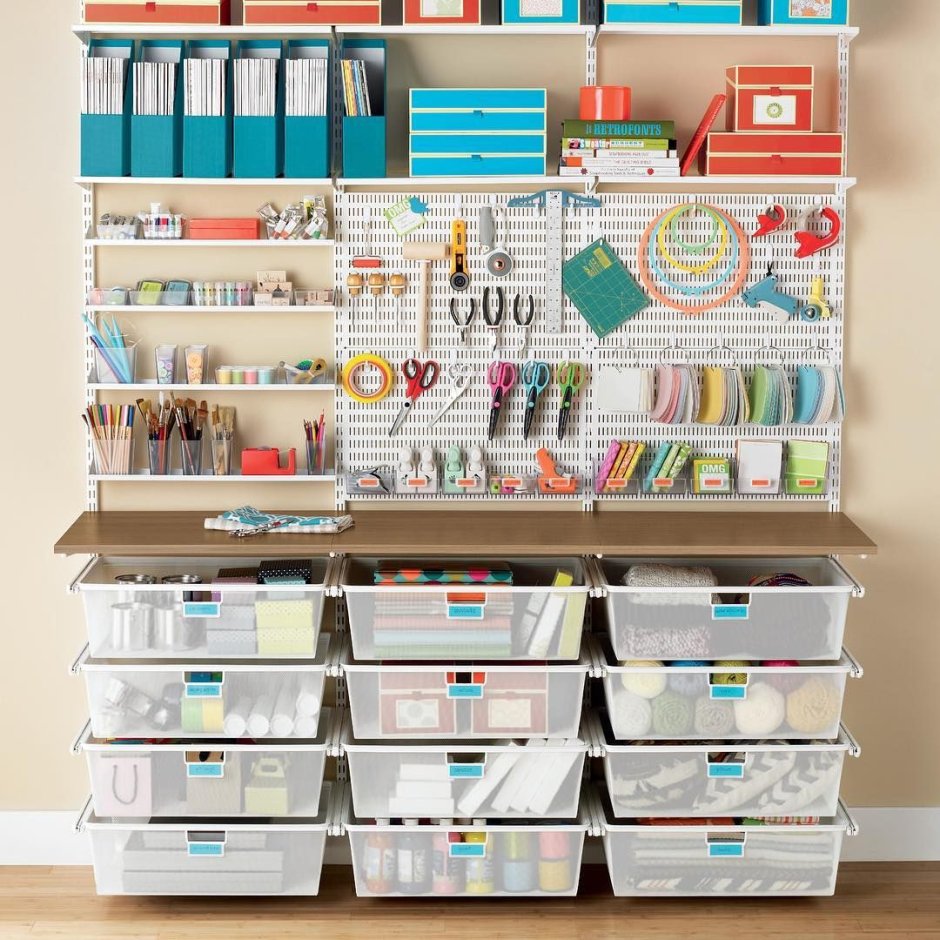 Elfa детские гардеробные