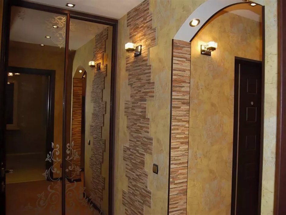 Декоративная штукатурка арка