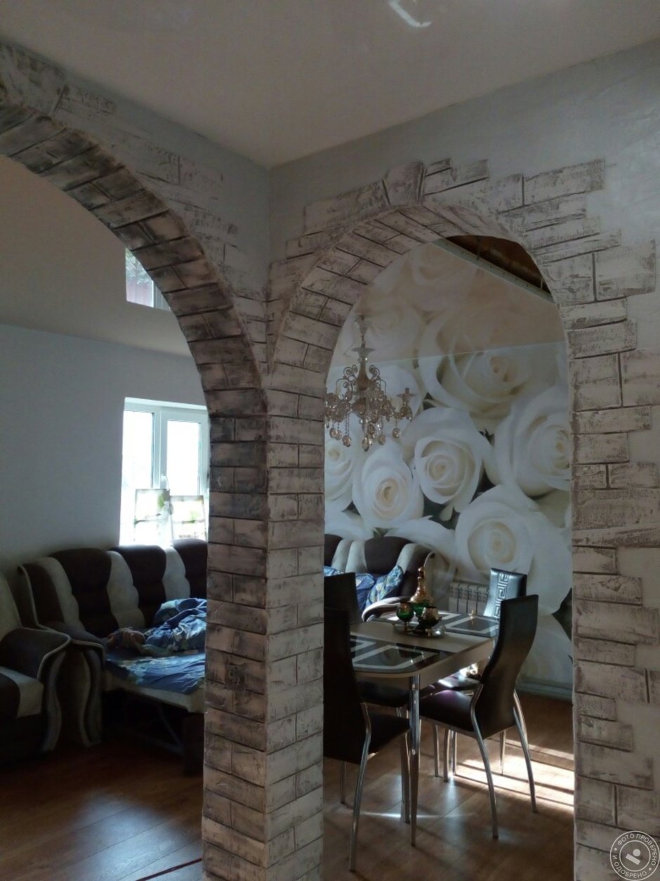 Отделка стен барельефом