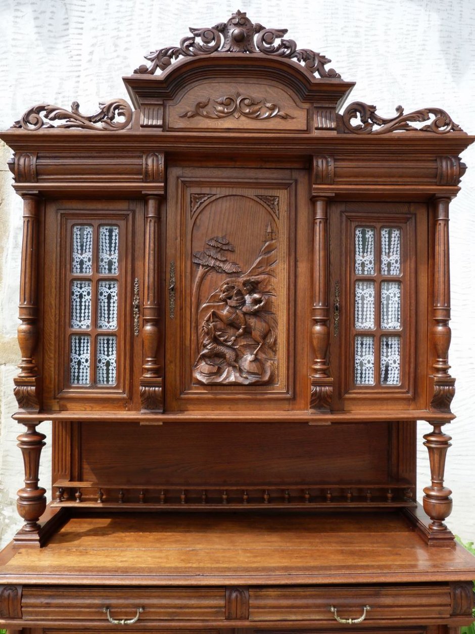 Буфет витрина антик