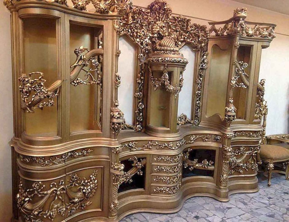 Резная мебель в стиле Барокко