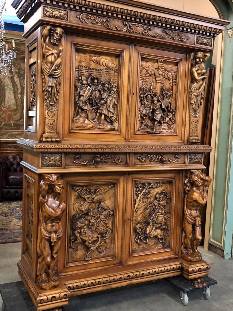 Резная мебель из дерева