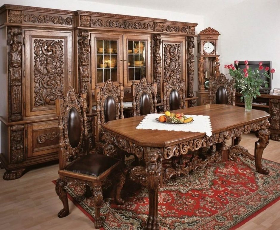 Резная мебель