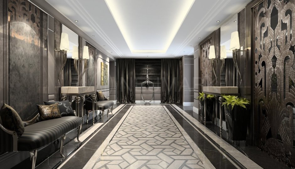 Арт-деко (ар-деко) туалет