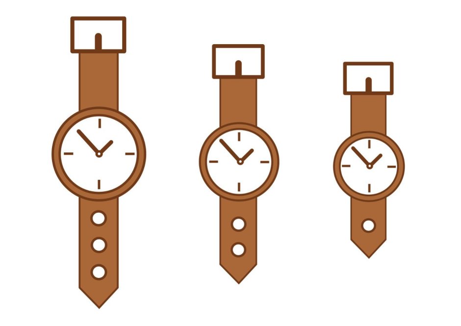 Часы рисунок