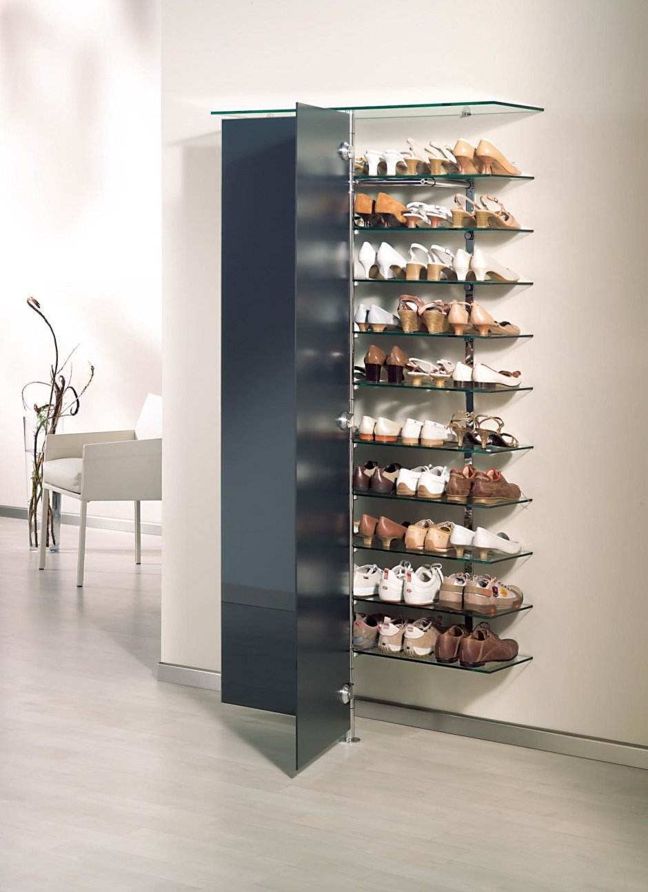 Встроенный шкаф для обуви