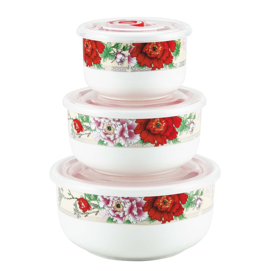 Стеклянный контейнер с деревянной крышкой