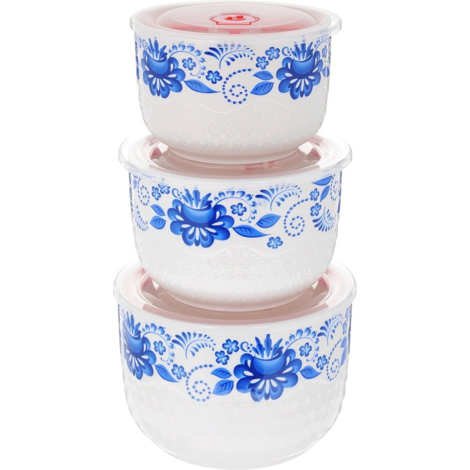 Набор контейнеров фарфоровые контейнеры