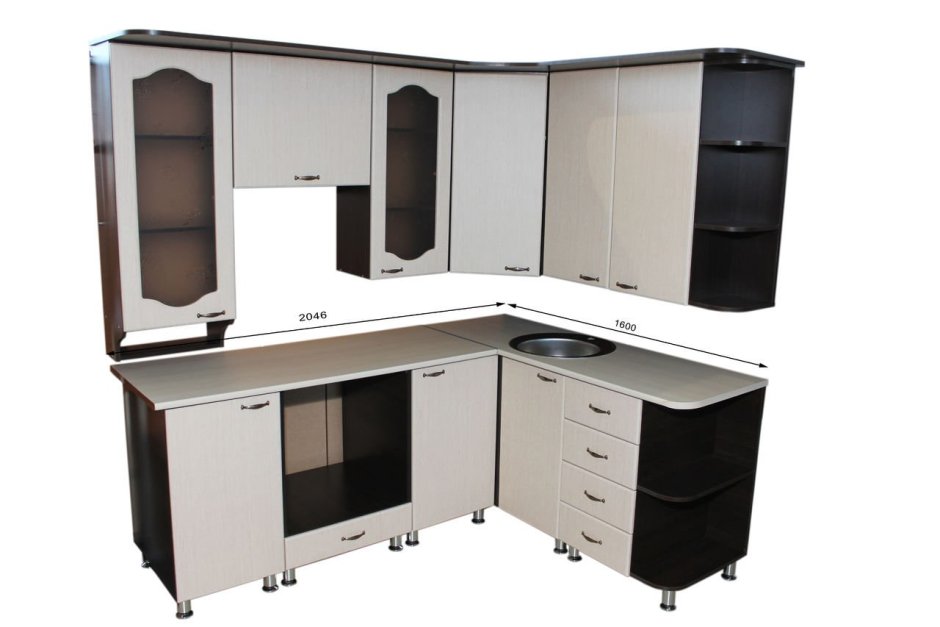 Кухня Дина дуб белфорт