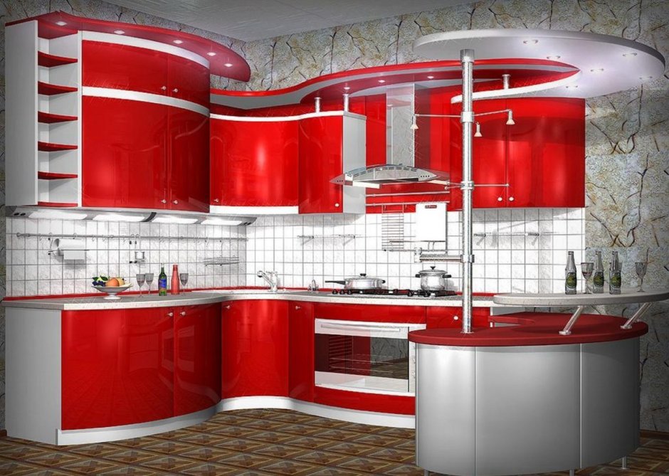 Модульная кухня Гранд ДСВ крем