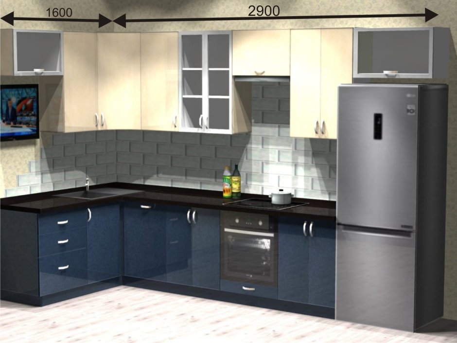 Кухни с барной стойкой