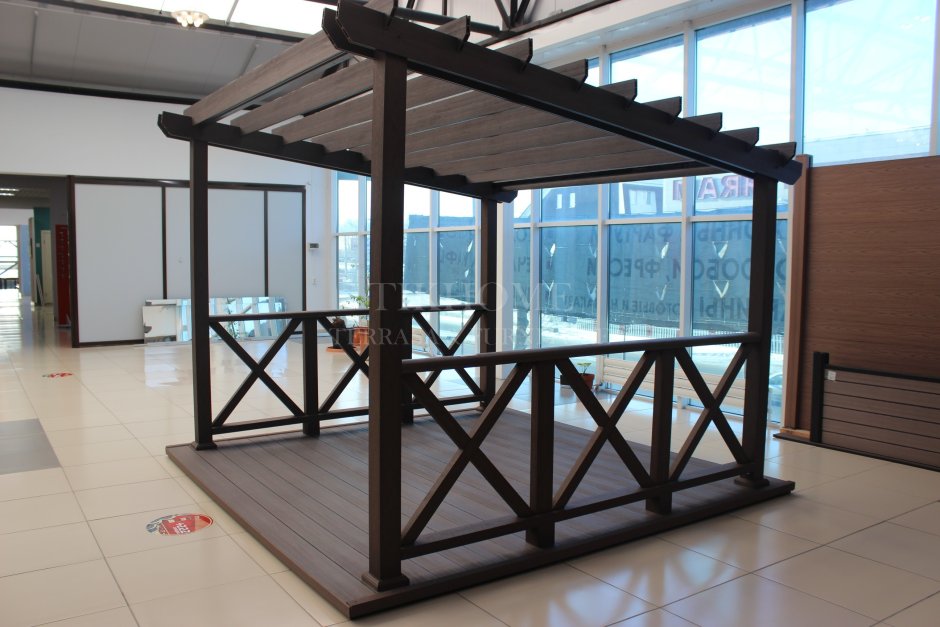 Стеллаж деревянный