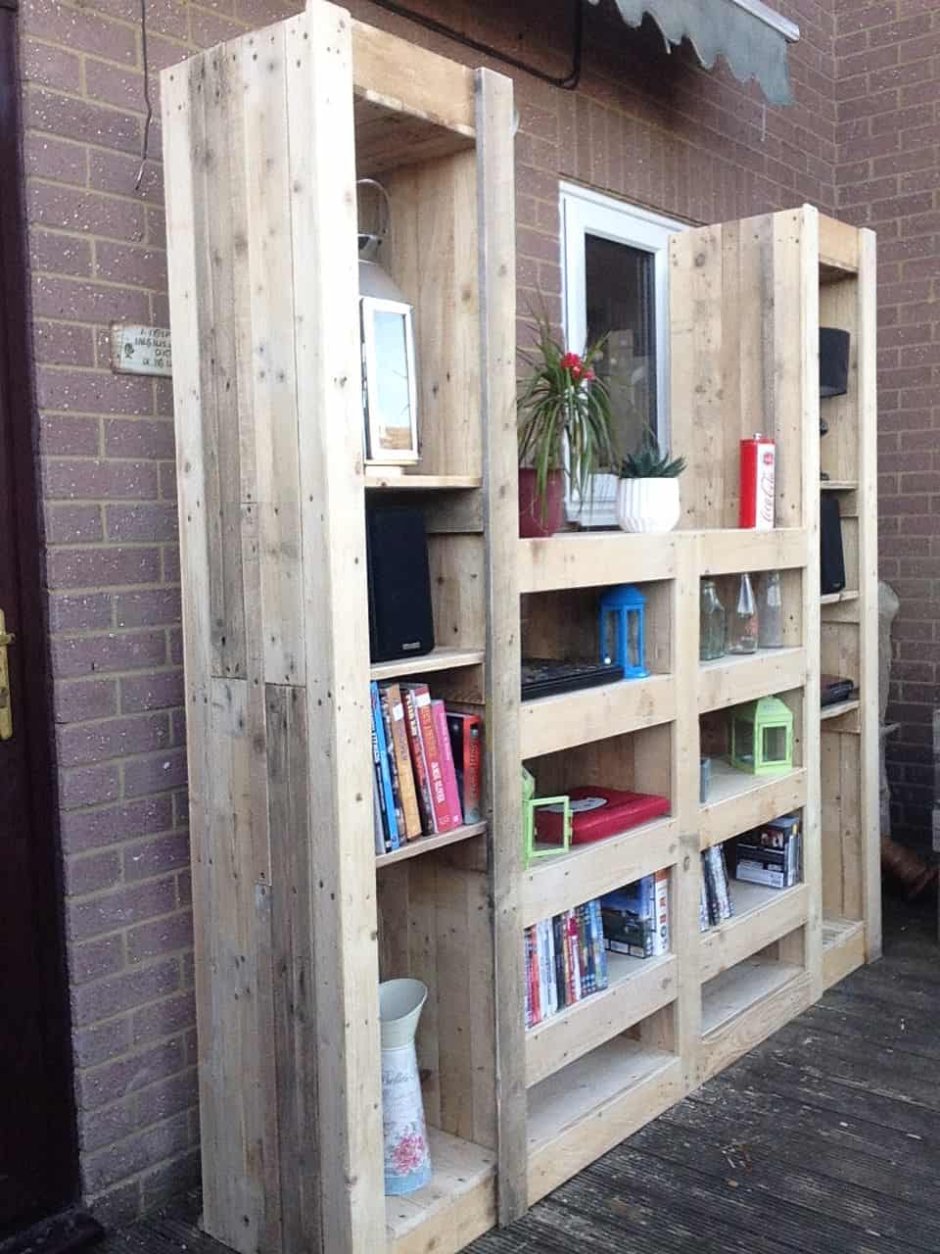 Стеллаж из паллет