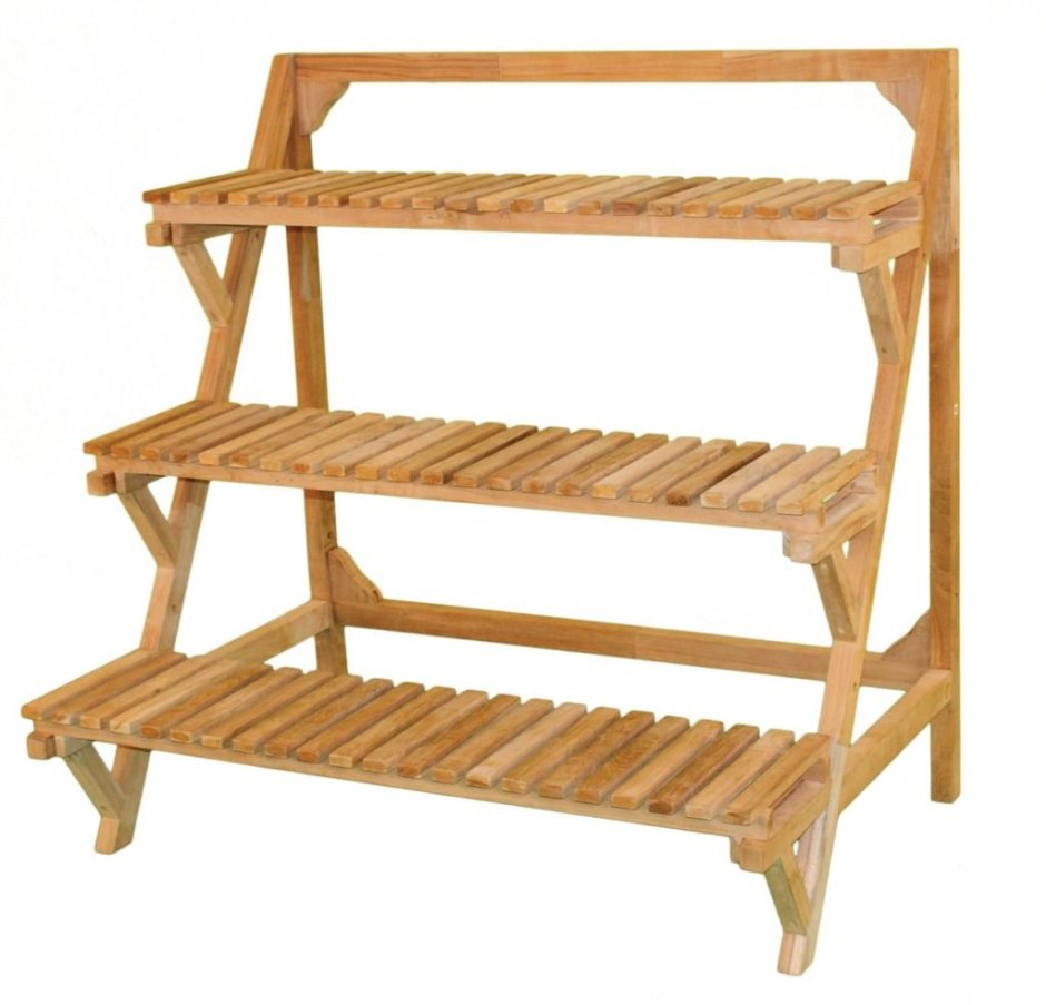 Этажерка деревянная