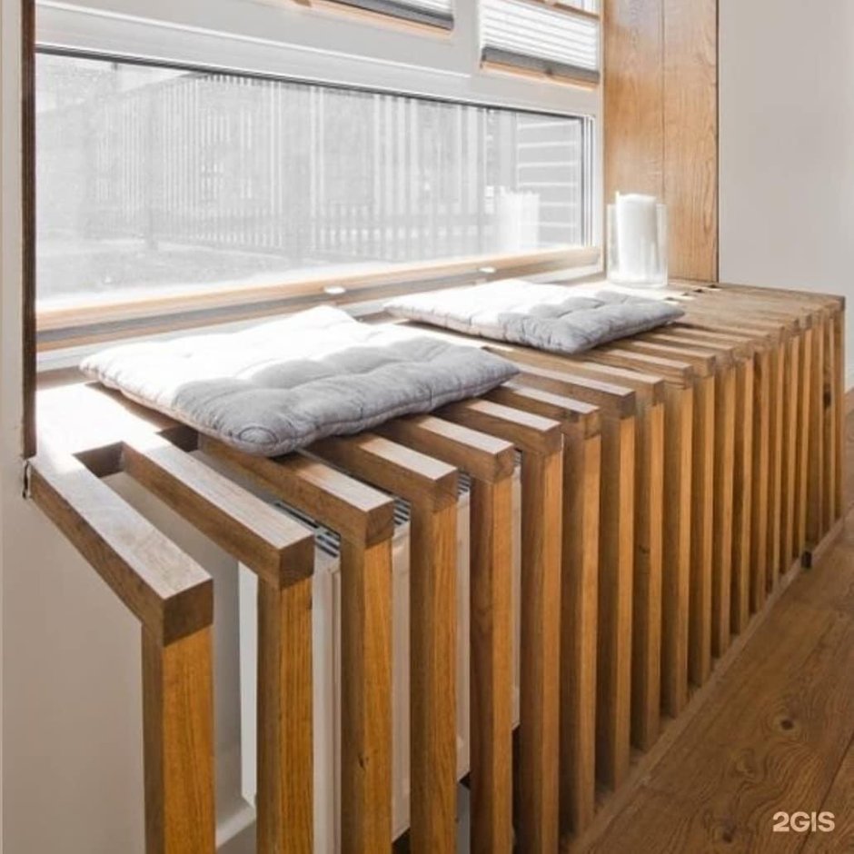 Деревянные подоконники в интерьере