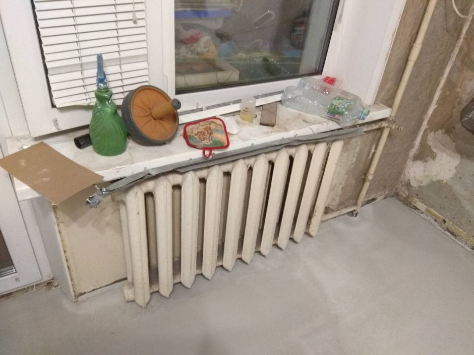 Радиатор на кухне