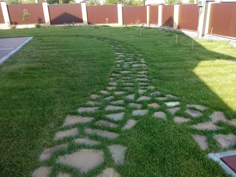 Садовые дорожки из бетона