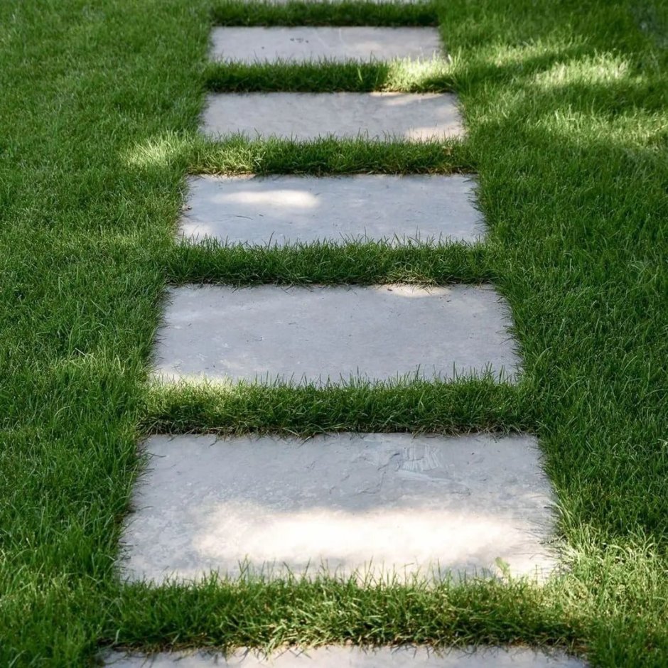 Дорожки из тротуарной плитки 50х50