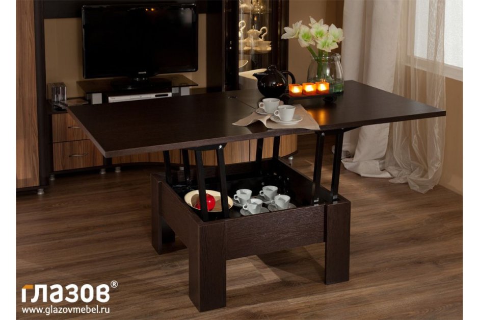 Стол журнальный Hatsuko t864-9 трансформер