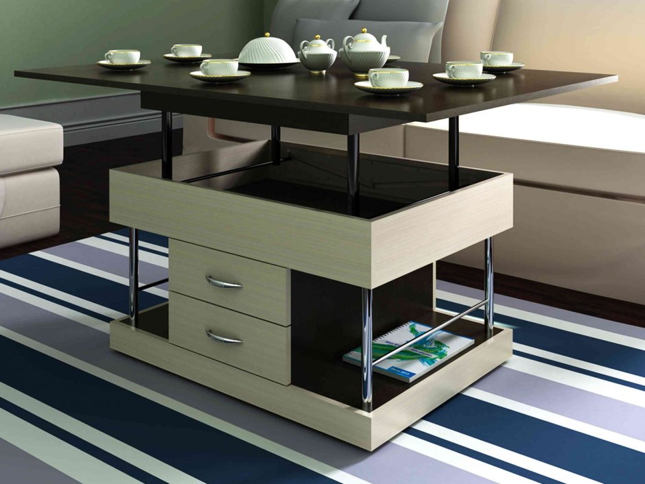 Тумбочка под телевизор из дерева