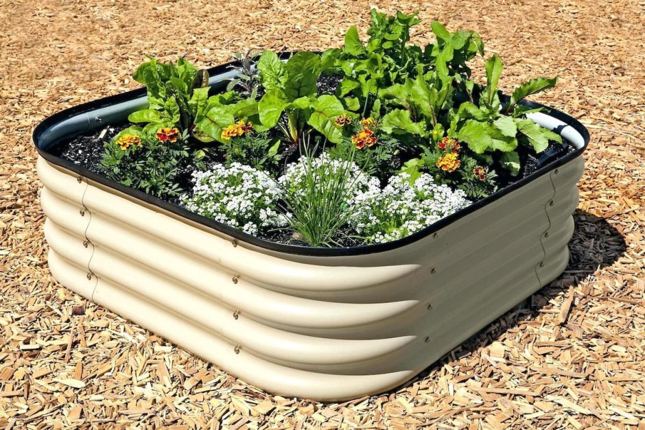 Вазоны из металла для цветов уличные