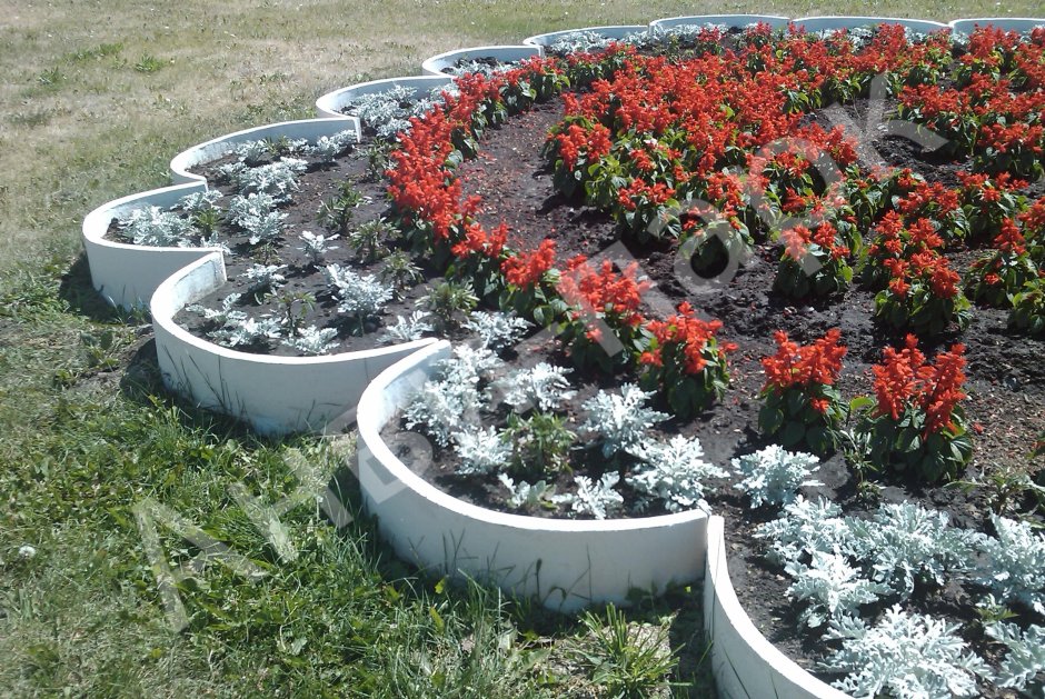 Высокие клумбы