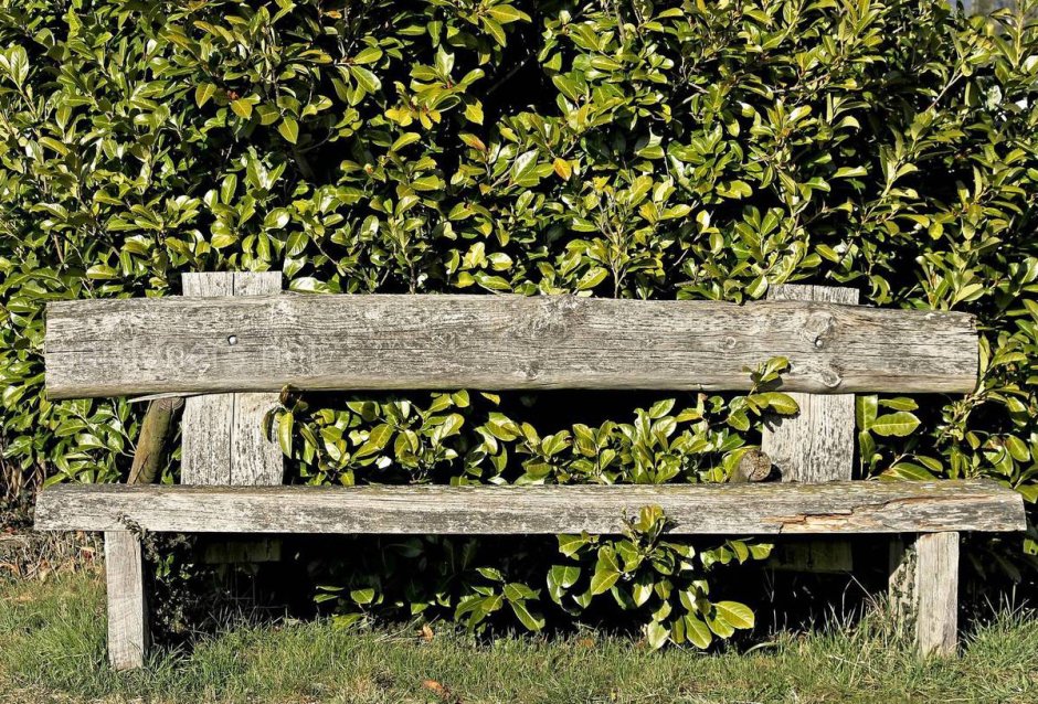 Старая скамейка