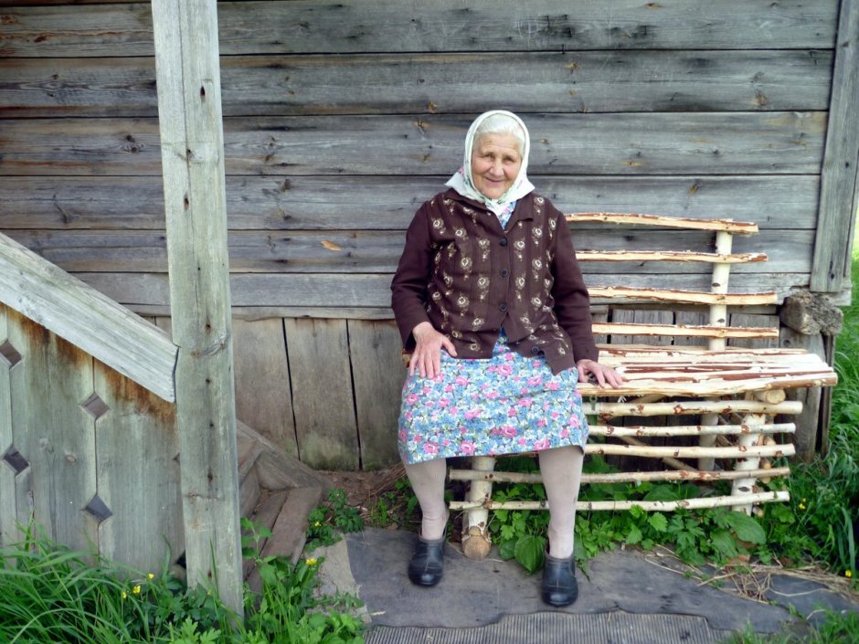 Лето у бабушки в деревне