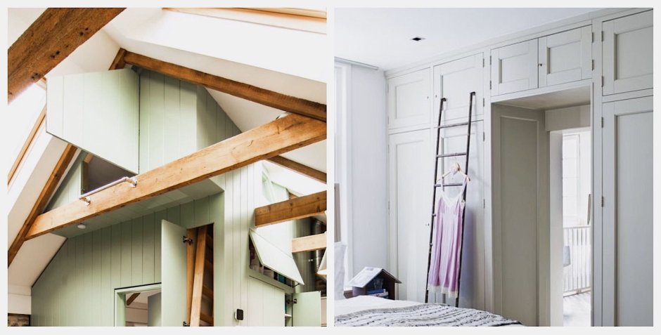 Детская комната с высокими потолками